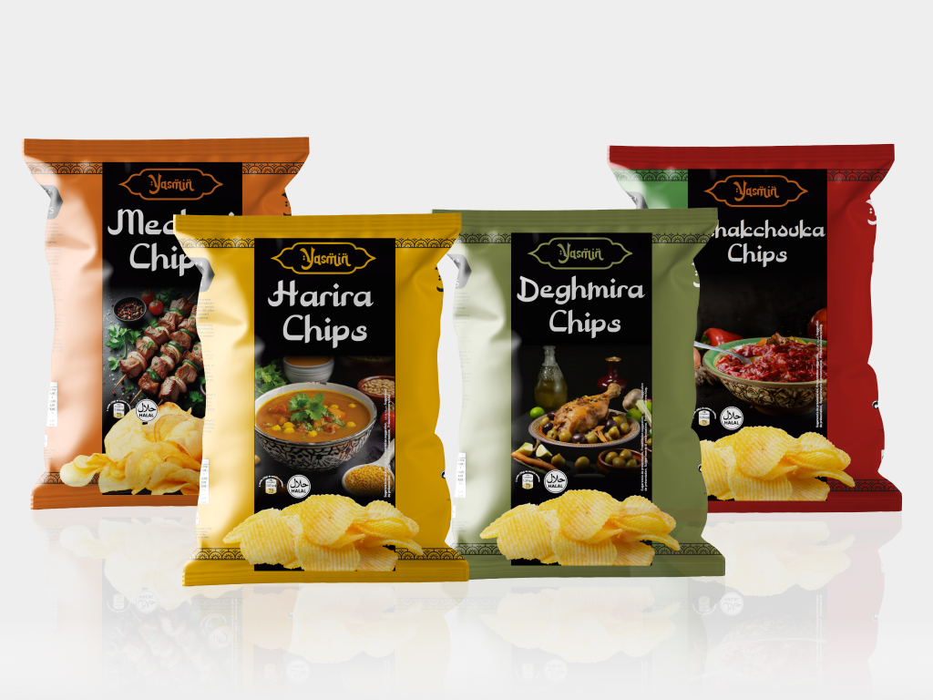 Yasmin Chips - Packaging