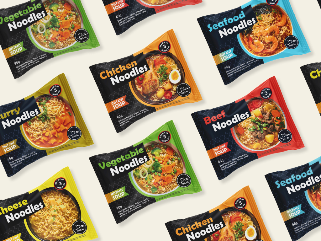 Family Noodle - Packaging